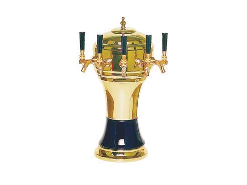 Mushroom Full Size Zeus 5 Tap Gold/Black